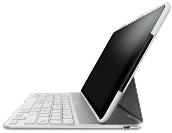 Belkin Qode Ultimate Keyboard Case (F5L178EAWHT) - чехол-клавиатура для iPad Air 2 (White)