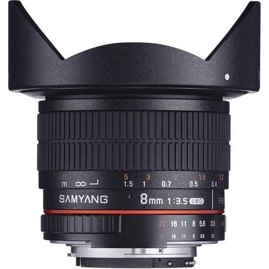 Объектив Samyang MF 8mm f/3.5 AS IF UMC Fish-eye CS Pentax