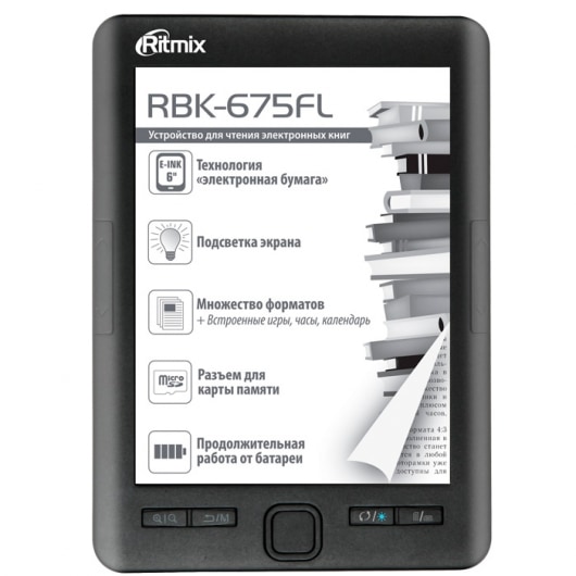 Электронная книга RITMIX RBK-675FL