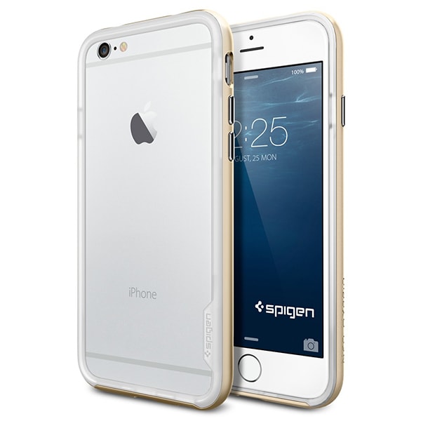 Spigen Neo Hybrid EX (SGP11028) - бампер для iPhone 6/6S (Champagne Gold)