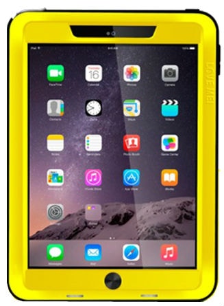 Love Mei Powerful - ударопрочный чехол для iPad Air 2 (Yellow)
