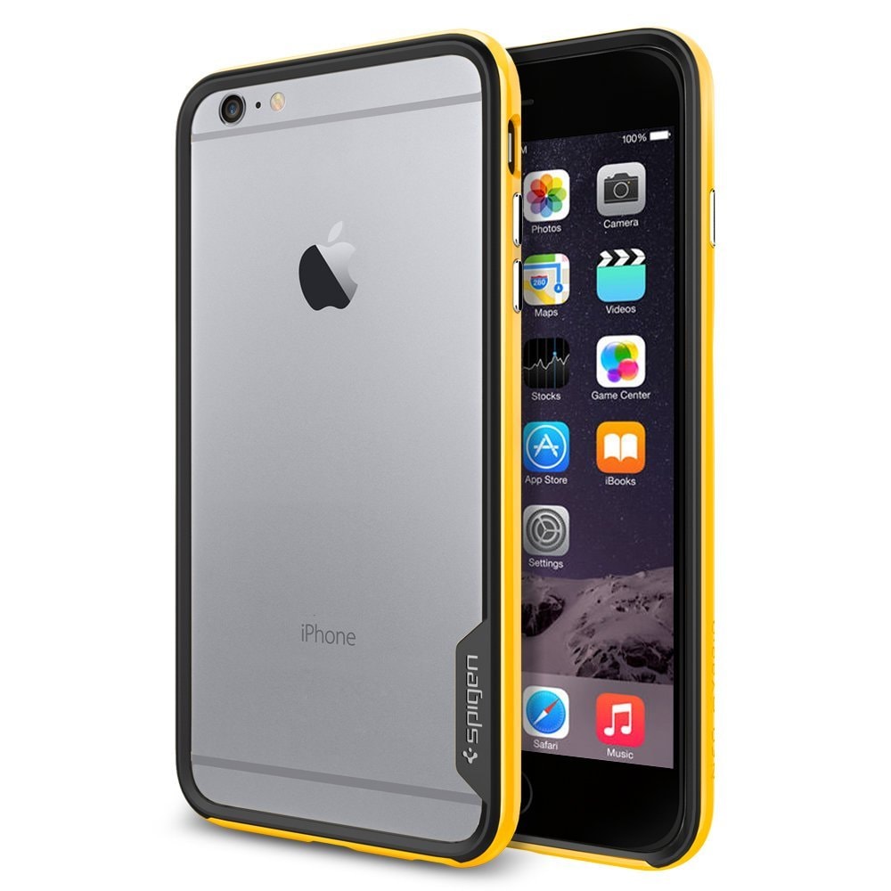 Spigen Neo Hybrid EX (SGP11060) - бампер для iPhone 6 Plus/6S Plus (Reventon Yellow)