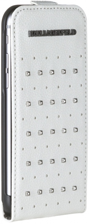 Karl Lagerfeld Trendy Flip (KLFLP6TRSW) - чехол для Apple iPhone 6/6S (White)