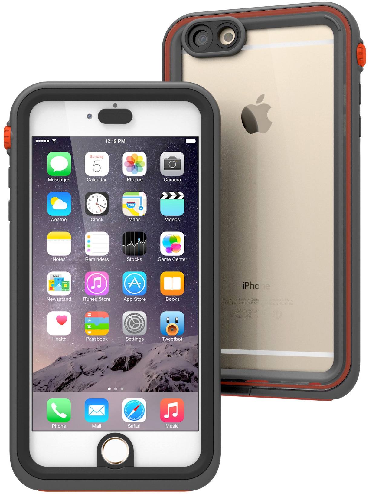 Catalyst Waterproof Case - водонепроницаемый чехол для iPhone 6 Plus и 6S Plus (Rescue Ranger)