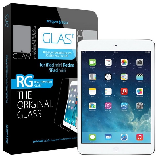 SGP Oleophobic Coated Tempered Glass T (SGP09660) - защитное стекло для iPad mini/mini 2/mini 3