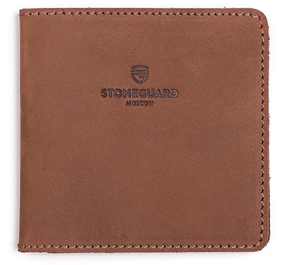 Stoneguard 311 - кожаный кошелек (Rust)