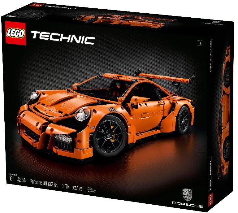 porsche orange lego technic