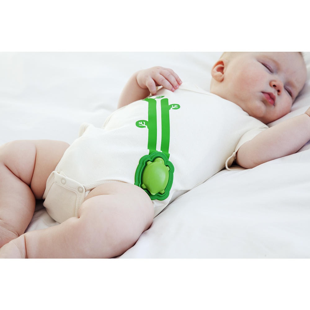 Радионяня - Mimo baby monitor starter kit (бодик, кимоно для малыша 0-3 месяцев с датчиком дыхания, температуры, активности)