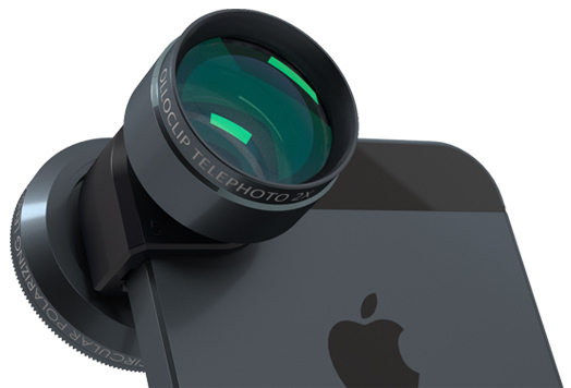 Фотографический телеобъектив Olloclip + круговая поляризационная линза (CPL)