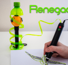 Renegade: первая 3D-ручка, которая «рисует» бытовыми пластиковыми отходами